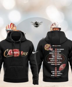 2023 NFC West Champions San Francisco 49ers Hoodie, Longpants, Cap
