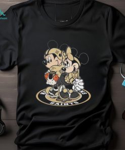 2023 NFL New Orleans Saints Mickey Mouse And Minnie Mouse Shirt Gift For Fan