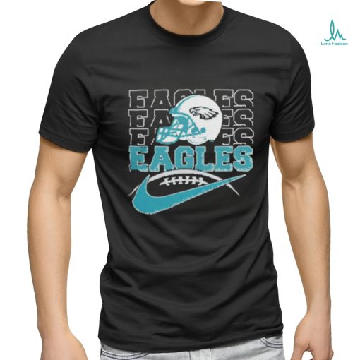 2023 NFL Philadelphia Eagles helmet logo shirt