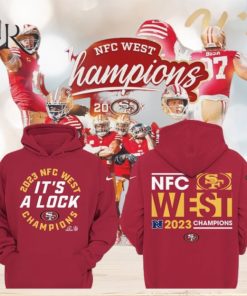 2023 NFL West Champions It’s A Lock San Francisco 49ers Hoodie, Longpants, Cap