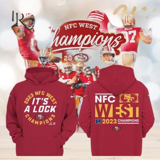 2023 NFL West Champions It’s A Lock San Francisco 49ers Hoodie, Longpants, Cap