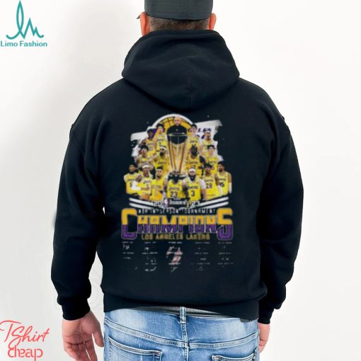 2023 Nba In Season Tournament Champions Los Angeles Lakers Shirt