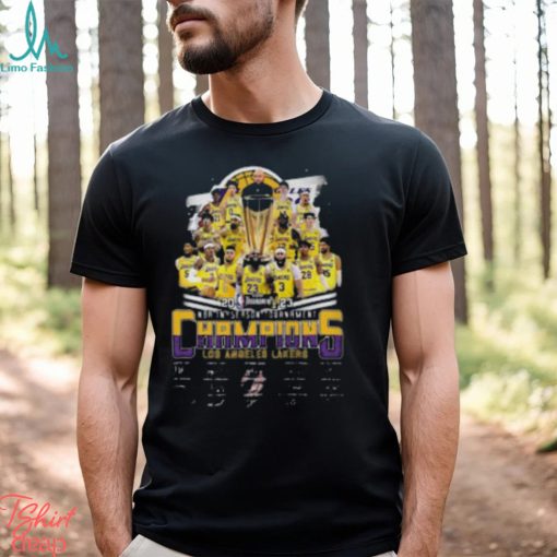 2023 Nba In Season Tournament Champions Los Angeles Lakers Shirt