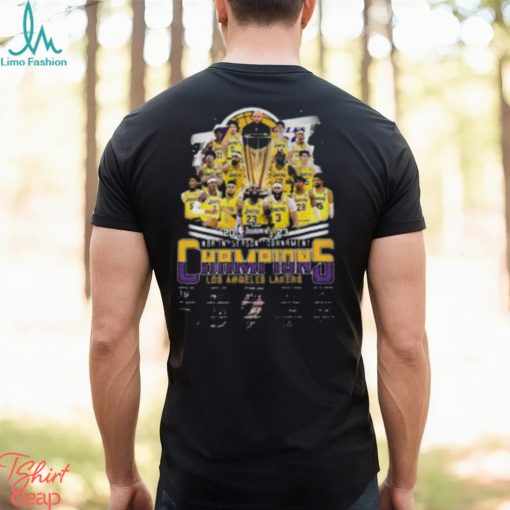 2023 Nba In Season Tournament Champions Los Angeles Lakers Shirt