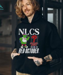 2023 Nlcs Philadelphia Phillies Winner Red Toctober T Shirt