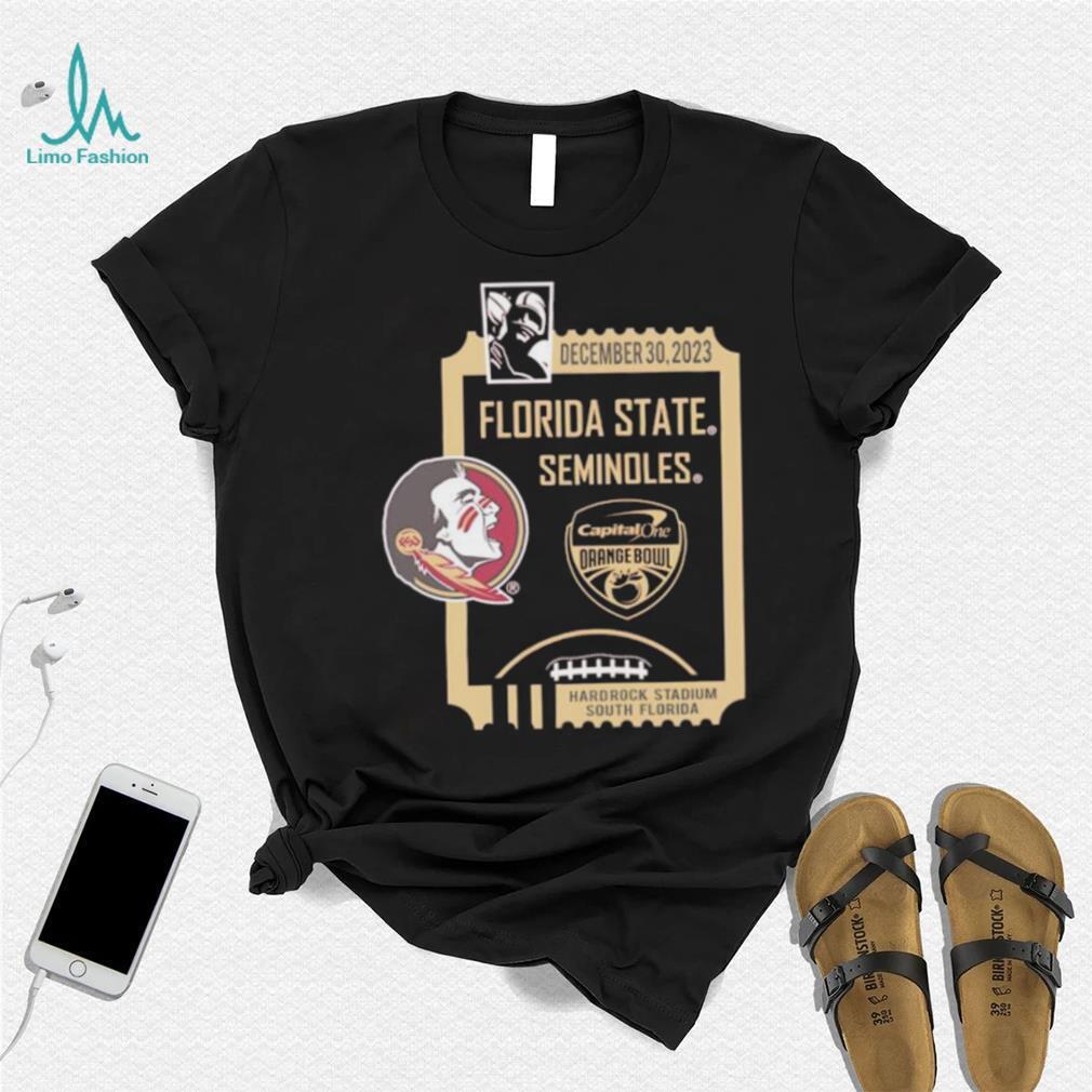 2023 Orange Bowl Florida State Seminoles art deco player shirt 2023 Orange Bowl Florida State Seminoles art deco player shirt