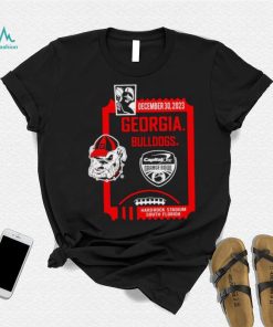 2023 Orange Bowl Georgia Bulldogs art deco player shirt