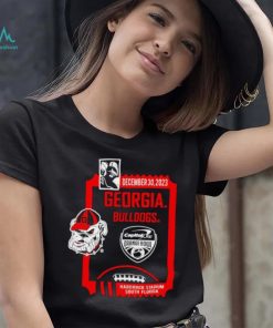 2023 Orange Bowl Georgia Bulldogs art deco player shirt