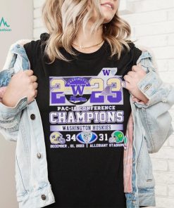 2023 Pac 12 Conference Champions Washington Huskies 34 31 shirt