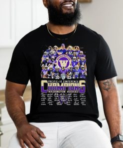 2023 Pacific 12 Conference Champions Washington Huskies Football Team Shirt