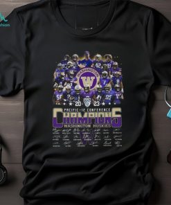 2023 Pacific 12 Conference Champions Washington Huskies T Shirt
