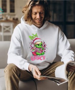 2023 Pink Baby Grinch Boujee Leopard Shirt