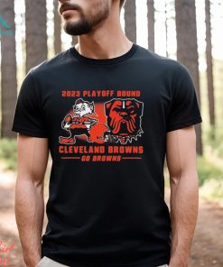 2023 Play Off Cleveland Browns Go Brown Shirt