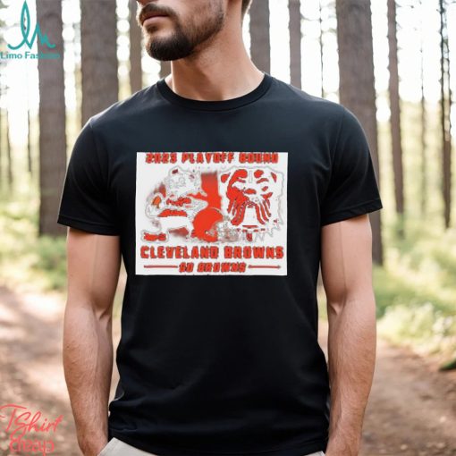 2023 Playoff Bound Cleveland Browns Go Browns T Shirt