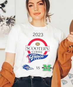 2023 Scooter’s Coffee Frisco Bowl Utsa Vs Marshall Toyota Stadium Frisco Tx T shirt]