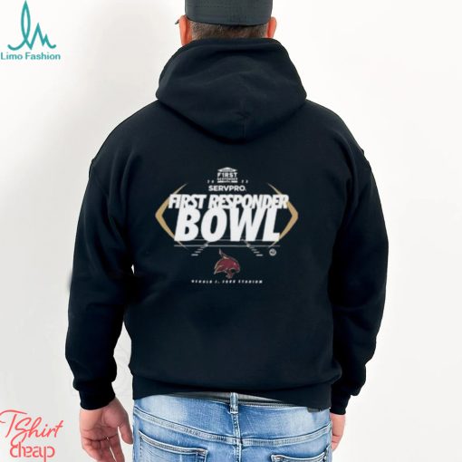 2023 Serv Pro First Responder Bowl Texas State Bobcats At Gerald J Ford Stadium T Shirt