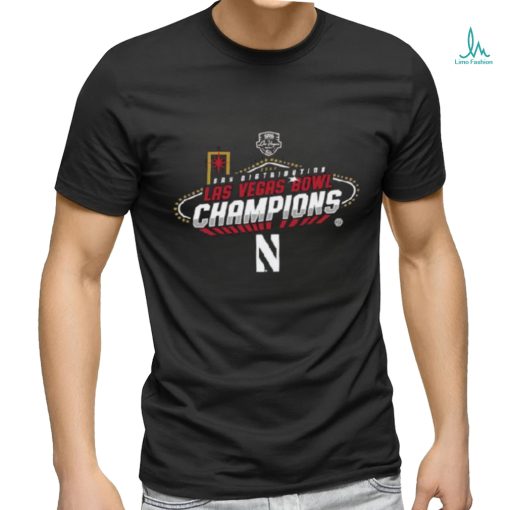 2023 Srs Distribution Las Vegas Bowl Northwestern Wildcats Champions Shirt