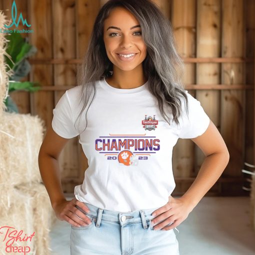 2023 TaxSlayer Gator Bowl Champions Clemson Tigers Football Shirt