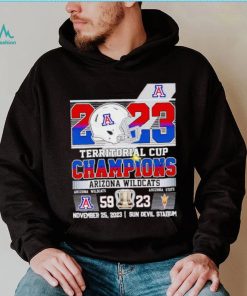 2023 Territorial Cup Champions Arizona Wildcats 59 23 shirt, hoodie, sweater, long sleeve and tank top 2023 Territorial Cup Champions Arizona Wildcats 59 23 shirt