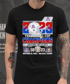 2023 Territorial Cup Champions Arizona Wildcats 59 23 shirt, hoodie, sweater, long sleeve and tank top 2023 Territorial Cup Champions Arizona Wildcats 59 23 shirt