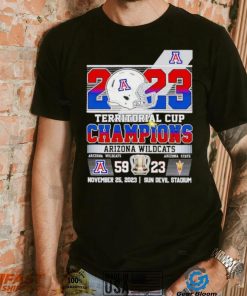 2023 Territorial Cup Champions Arizona Wildcats 59 23 shirt, hoodie, sweater, long sleeve and tank top 2023 Territorial Cup Champions Arizona Wildcats 59 23 shirt