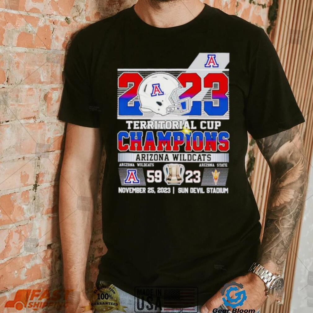 2023 Territorial Cup Champions Arizona Wildcats 59 23 shirt 2023 Territorial Cup Champions Arizona Wildcats 59 23 shirt