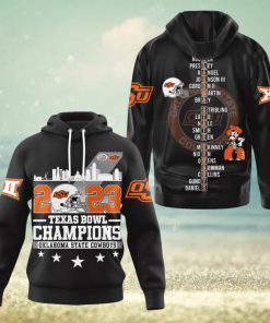 2023 Texas Bowl Champions Oklahoma State Cowboys Hoodie T Shirt