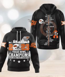 2023 Texas Bowl Champions Oklahoma State Cowboys Hoodie T Shirt