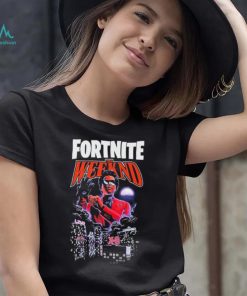 2023 The Weeknd X Fortnite drawing XO t shirt