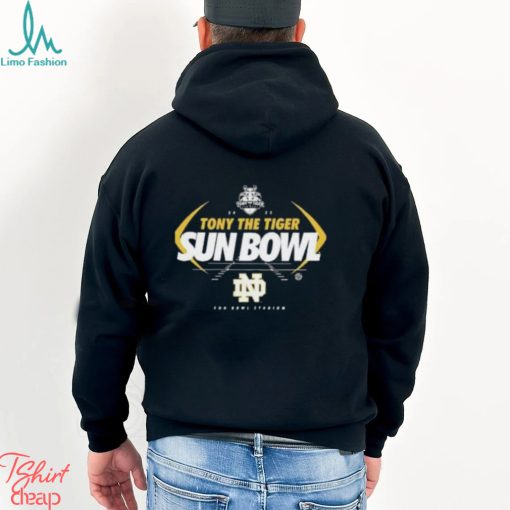 2023 Tony The Tiger Sun Bowl Notre Dame Fighting Irish 90th Sun Bowl T Shirt