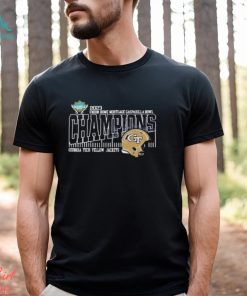 2023 UnionHome Mortgage Gasparilla Bowl Champions Georgia Tech Yellow Jackets T Shirt