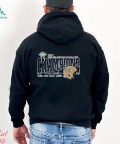 2023 UnionHome Mortgage Gasparilla Bowl Champions Georgia Tech Yellow Jackets T Shirt