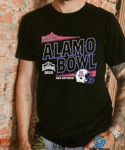 2023 Valero Alamo Bowl Arizona Wildcats helmet shirt