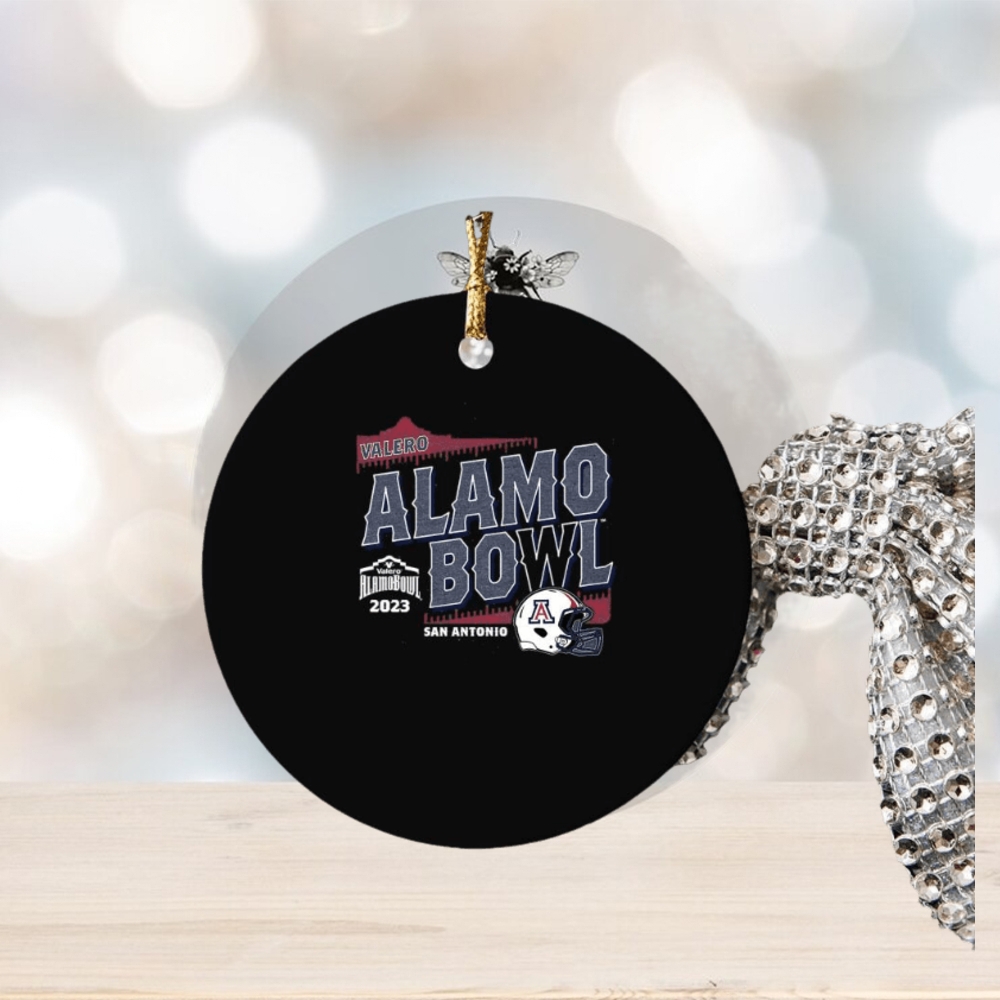 2023 valero alamo bowl arizona san antonio wildcats helmet ornament Circle 2023 valero alamo bowl arizona san antonio wildcats helmet ornament Circle