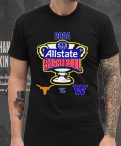 2024 Allstate Sugar Bowl Texas Longhorns vs. Husky Washington logo shirt