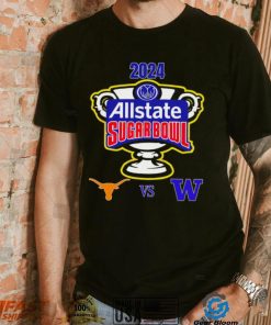 2024 Allstate Sugar Bowl Texas Longhorns vs. Husky Washington logo shirt