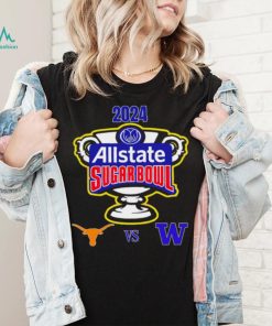 2024 Allstate Sugar Bowl Texas Longhorns vs. Husky Washington logo shirt