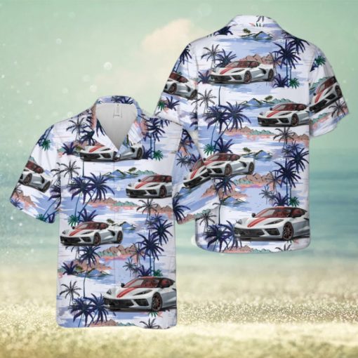 2024 Chevy Corvette Stingray Coupe 3LT RWD Stingray Chevrolet Hawaiian Shirt