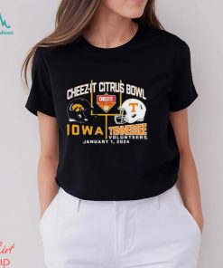 2024 Citrus Bowl Iowa Hawkeyes vs. Tennessee Volunteers Dueling Helmet Shirt, hoodie, sweater, long sleeve and tank top 2024 Citrus Bowl Iowa Hawkeyes vs. Tennessee Volunteers Dueling Helmet Shirt