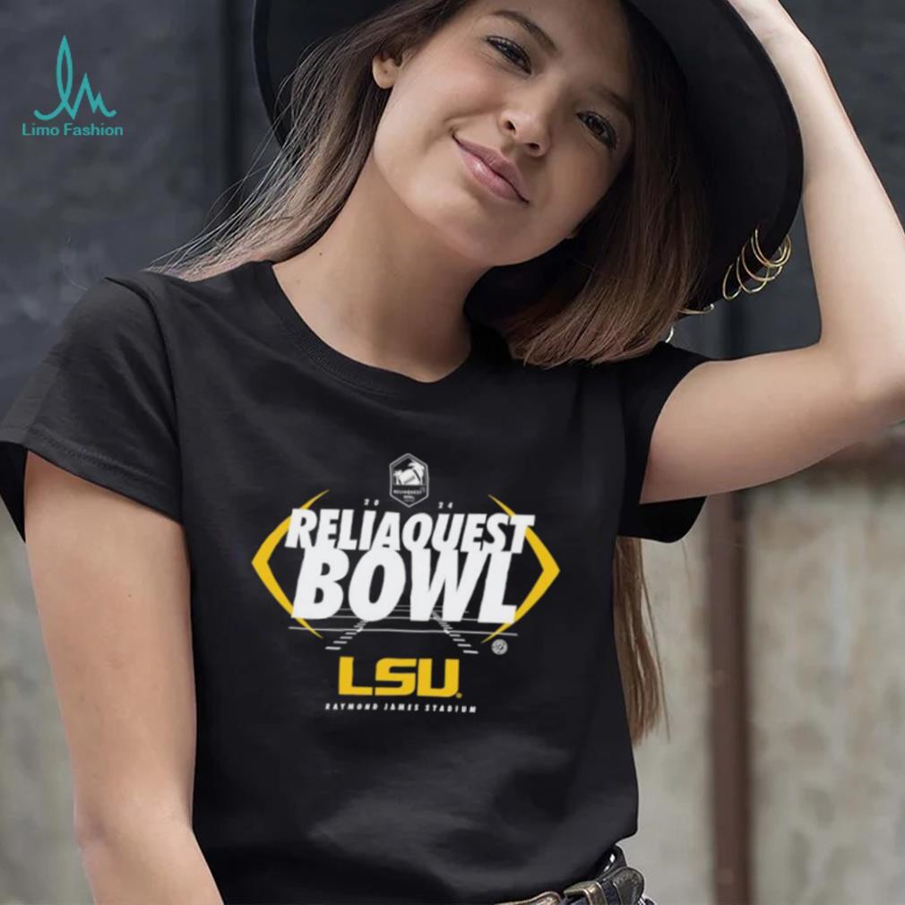 2024 Reliaquest Bowl LSU Tigers Raymond James stadium shirt 2024 Reliaquest Bowl LSU Tigers Raymond James stadium shirt
