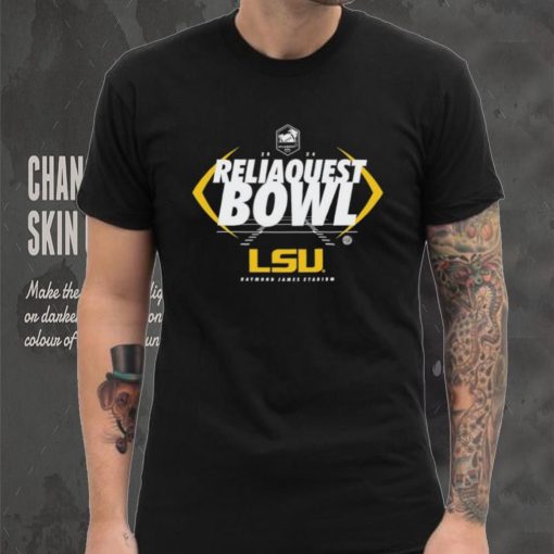 2024 Reliaquest Bowl LSU Tigers Raymond James stadium shirt