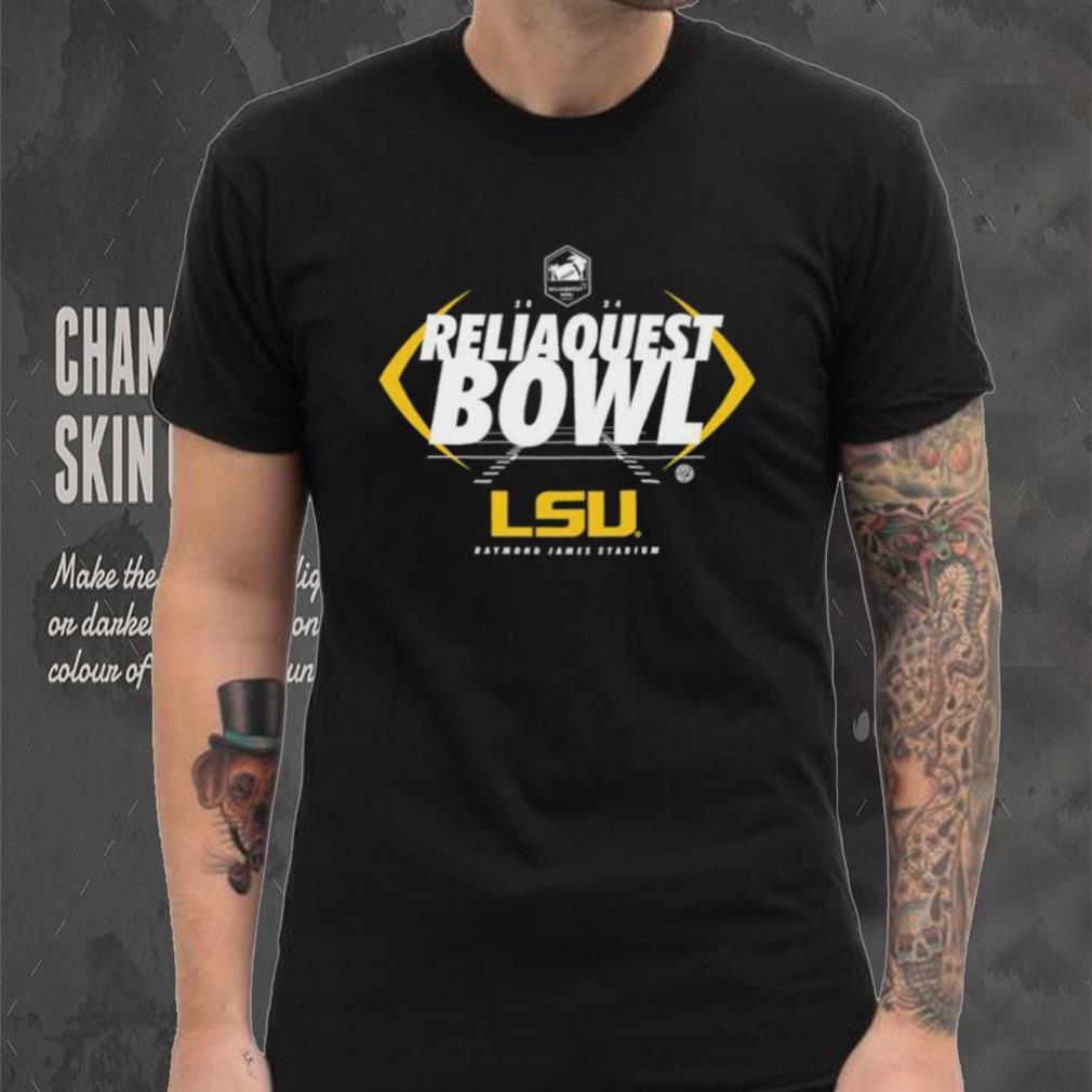 2024 Reliaquest Bowl LSU Tigers Raymond James stadium shirt 2024 Reliaquest Bowl LSU Tigers Raymond James stadium shirt