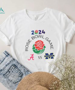 2024 Rose Bowl Game Alabama Crimson Tide Vs Michigan T Shirt