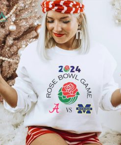 2024 Rose Bowl Game Alabama Crimson Tide Vs Michigan T Shirt, hoodie, sweater, long sleeve and tank top 2024 Rose Bowl Game Alabama Crimson Tide Vs Michigan T Shirt