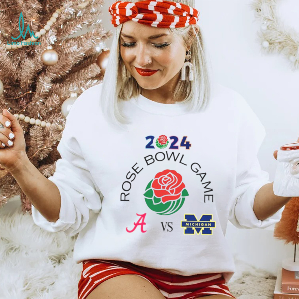 2024 Rose Bowl Game Alabama Crimson Tide Vs Michigan T Shirt 2024 Rose Bowl Game Alabama Crimson Tide Vs Michigan T Shirt