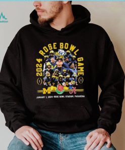 2024 Rose Bowl Game Michigan Wolverines Vs Alabama Crimson Tide January 1st shirt, hoodie, sweater, long sleeve and tank top 2024 Rose Bowl Game Michigan Wolverines Vs Alabama Crimson Tide January 1st shirt