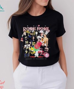 2024 Rose Bowl Michigan Wolverines Portnoy vs Alabama Crimson Tide Saban Players Unisex T Shirt