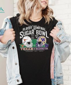 2024 Sugar Bowl Helmet Matchup Washington Huskies Vs. Texas Longhorns Shirt