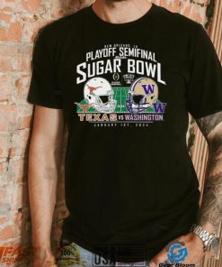 2024 Sugar Bowl Helmet Matchup Washington Huskies Vs. Texas Longhorns Shirt