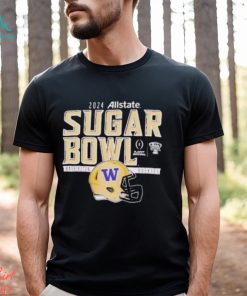 2024 Sugar Bowl Washington Huskies Helmet College Football Bowl 23 24 Unisex T Shirt